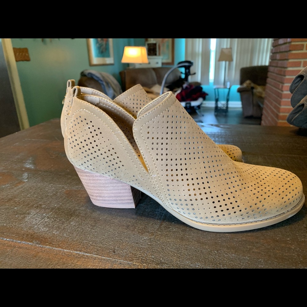 Slip on booties
